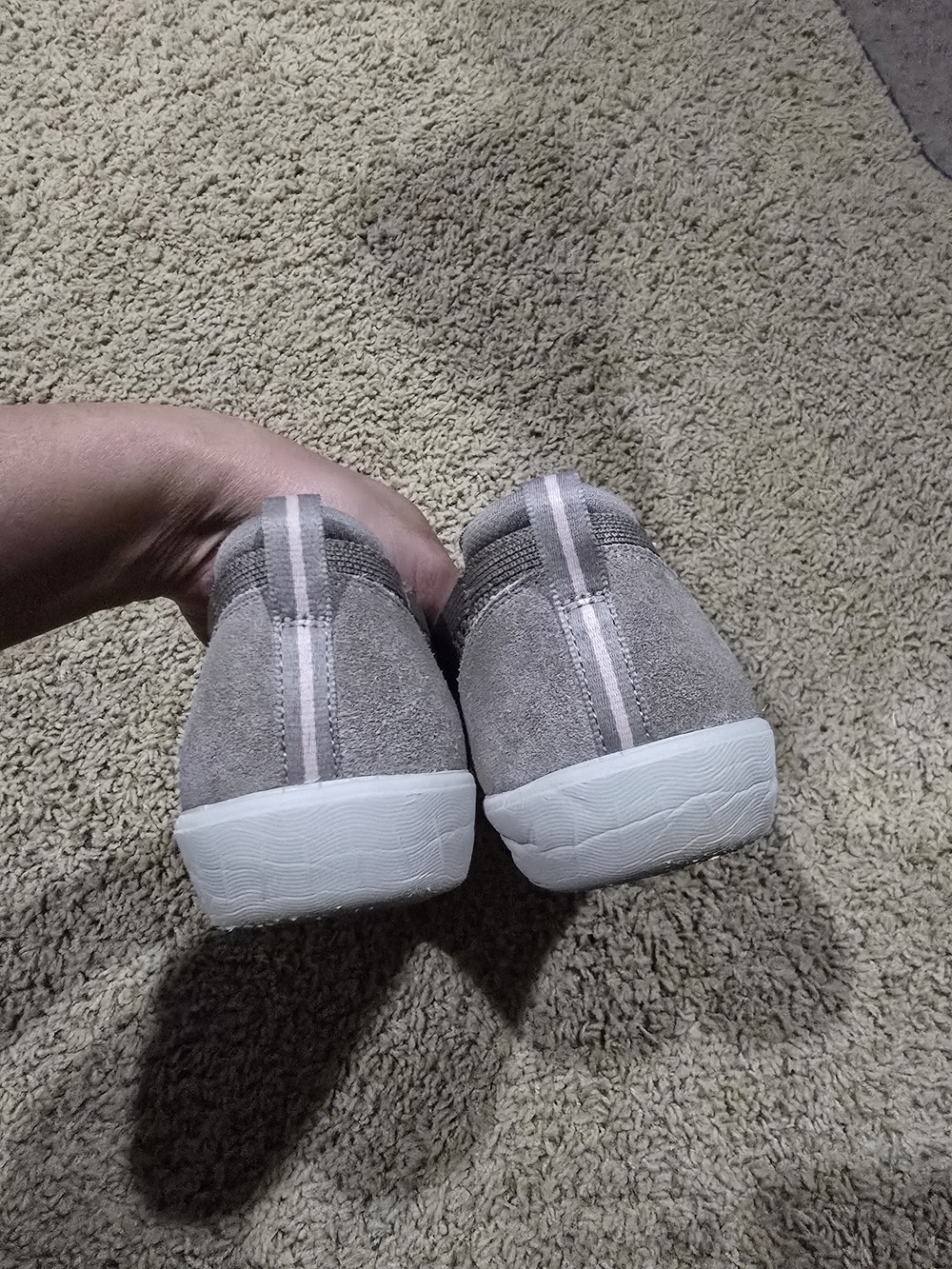 Skechers Newbury ST Casually Dark Taupe Air Cooled Memory Foam - Picture 7 of 9